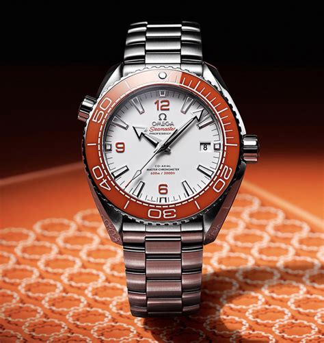 omega planet ocean replica orange|omega seamaster orange bezel.